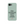 Saucisse sage-green phone case for iPhone 17e, with “I like dachshunds more than people” lettering and a red signature.
