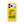 Saucisse yellow case with green dachshund artwork and Slow Walks Coffee Club lettering, showing the printed back and model-specific camera opening.
