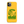 Saucisse yellow case with green dachshund artwork and Slow Walks Coffee Club lettering, showing the printed back and model-specific camera opening.
