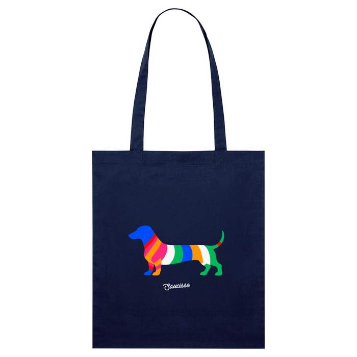 Colour Me Dachshund - Small Tote Bag