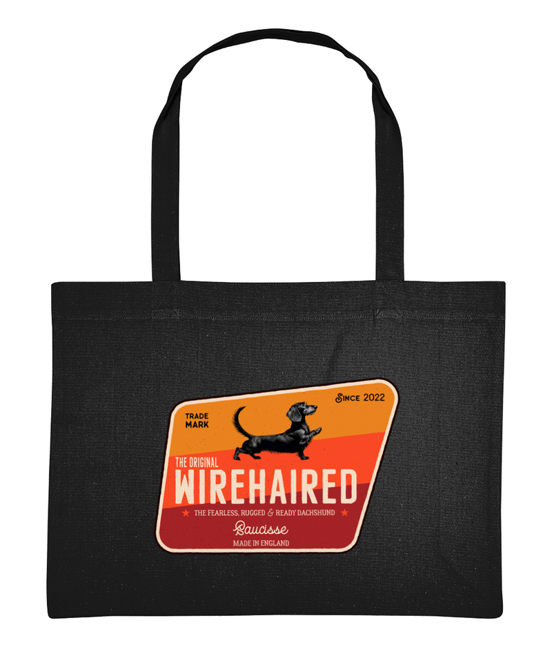 The Original Wirehaired - Large Shopping Bag