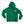 Saucisse - Dachshund Apparel - Made in England unisex hoodie, gemstone green, front