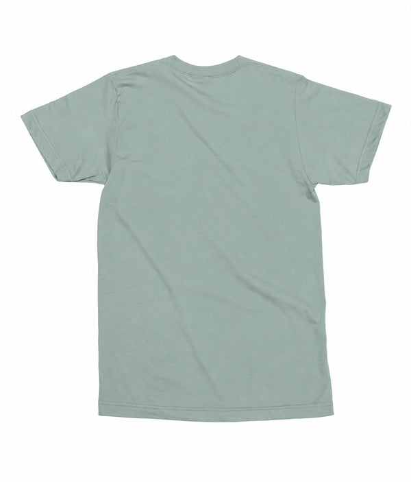 Plain back of Saucisse Dachshunds & Wine women's T-shirt in Aloe
