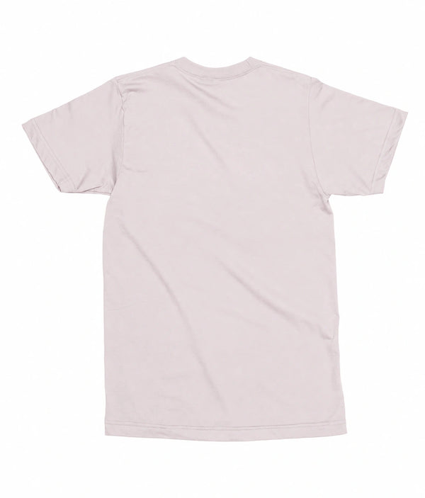 Plain back of Saucisse Dachshunds & Wine women's T-shirt in Vintage White