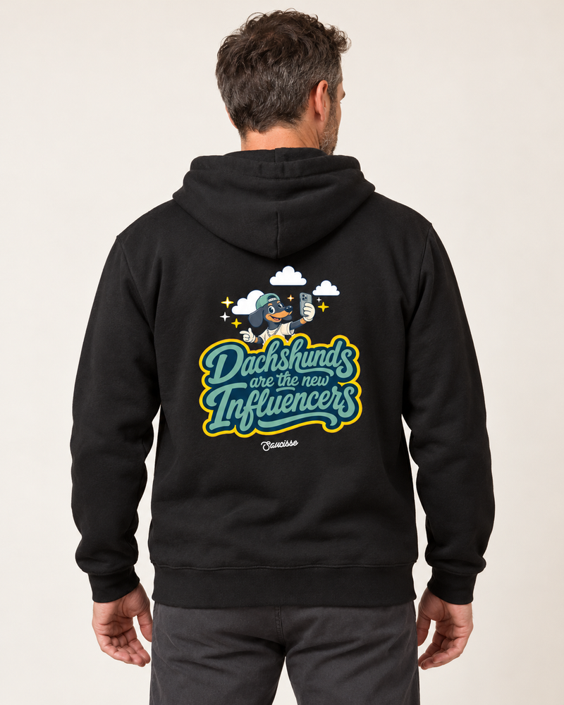 Saucisse - Dachshunds Are the New Influencers - Unisex Hoodie