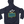 Navy Saucisse Dachshunds Are the New Influencers unisex hoodie, back view with centred artwork