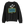 Black Saucisse Dachshunds Are the New Influencers unisex sweater, back view with centred artwork