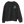 Black Saucisse Dachshunds Are the New Influencers unisex sweater, front view with smaller left-chest print