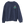 Navy Saucisse Dachshunds Are the New Influencers unisex sweater, front view with smaller left-chest print