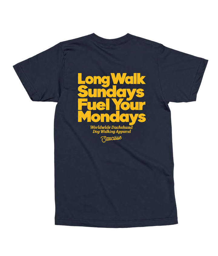 Long Walk Sundays, Fuel Your Mondays - Unisex T-Shirt