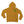 Saucisse Slow Walks Coffee Club unisex hoodie in Curcuma, front view with small green left-chest print