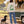 Saucisse Slow Walks Coffee Club unisex hoodie in Ivory, rear coffee-stop lifestyle view with green back print and a dachshund on a lead