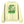 Saucisse Slow Walks Coffee Club unisex sweater in Lemon Citrus, back view with centred green dachshund coffee artwork