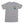 Saucisse Slow Walks Coffee Club unisex T-shirt in Heather Grey, front view with small green left-chest print