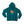 Saucisse Unzipped long-haired unisex hoodie in Peacock Green, front view showing a long-haired dachshund in a green cap and sunglasses emerging from a printed zip.