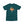 Saucisse Unzipped long-haired unisex T-shirt in Stargazer, front view showing a long-haired dachshund in a green cap and sunglasses emerging from a printed zip.