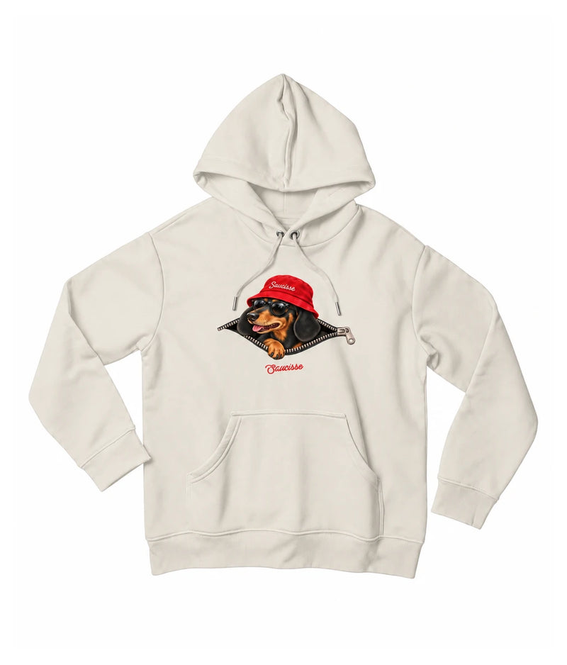 Saucisse Unzipped - Short Haired - Unisex Hoodie