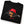Folded Black Saucisse Unzipped Short Haired unisex T-shirt on a white studio background, showing a dachshund in a red Saucisse bucket hat and sunglasses peeping through an illustrated zip and the red signature.