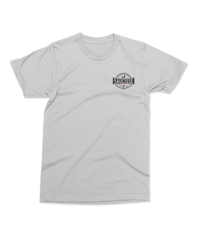 Saucisse - Worldwide Dachshund Dog Walking Club - T-shirt