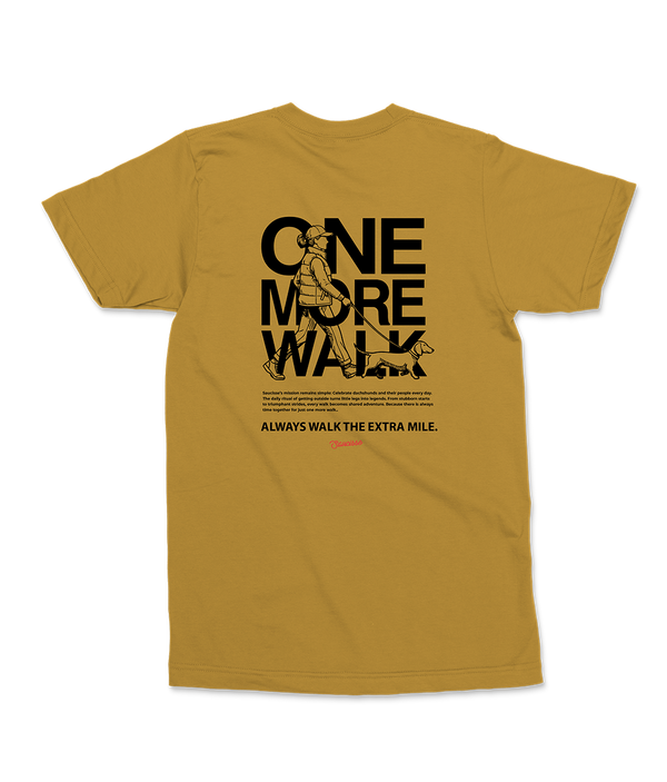 Saucisse - One More Walk - Womens T-shirt