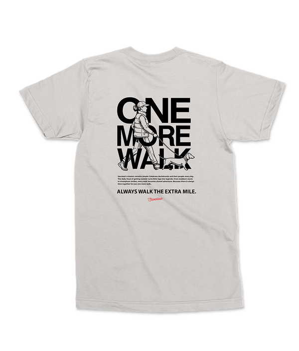 Saucisse - One More Walk - Womens T-shirt