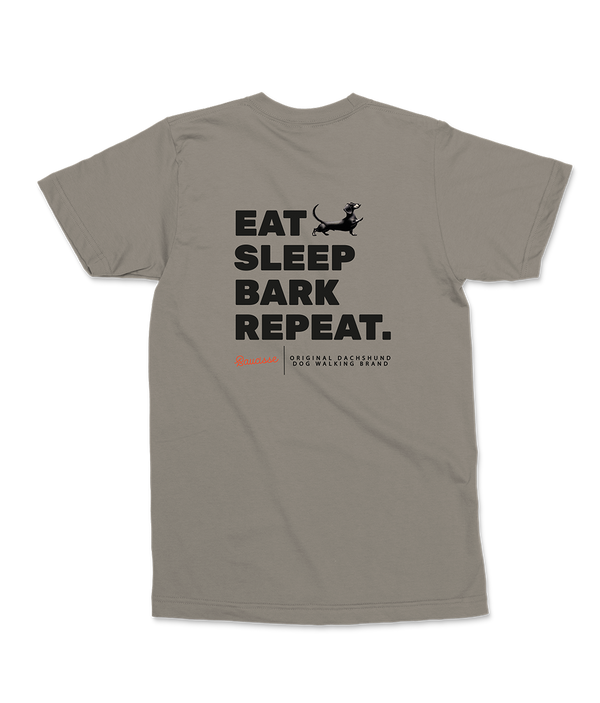 NEW! - Eat, Sleep, Bark, Repeat! - Saucisse T-shirt