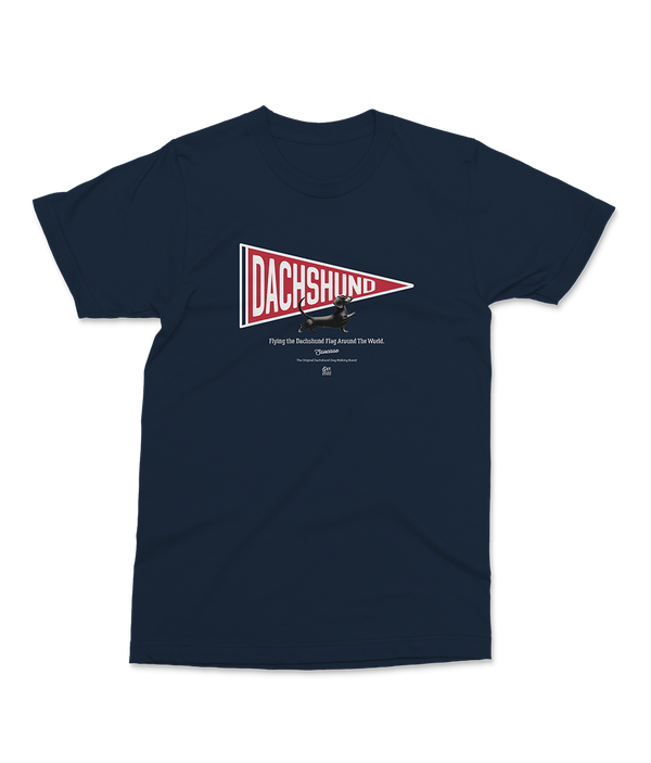 NEW - Saucisse - Flying The Dachshund Flag Around the World