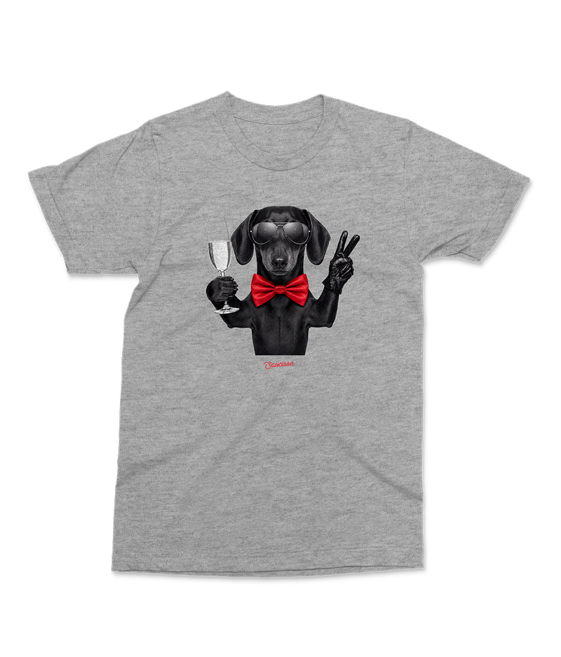 Saucisse - Dachshund Attitude - Short haired Unisex T-shirt