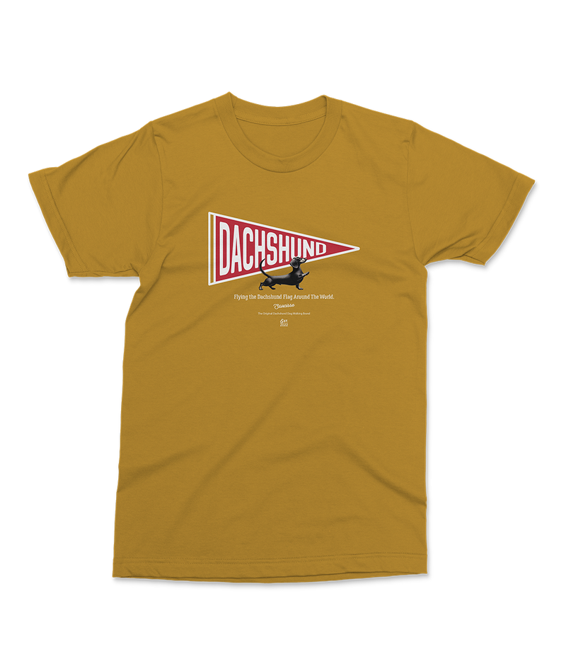 NEW - Saucisse - Flying The Dachshund Flag Around the World