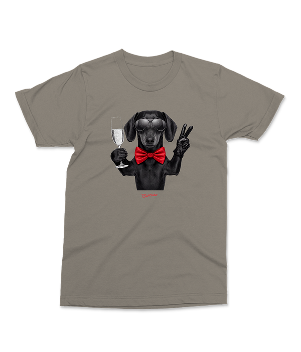 Saucisse - Dachshund Attitude - Short haired Unisex T-shirt